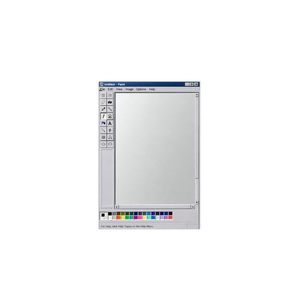 MS Paint Retro PC Wall Table Mirror