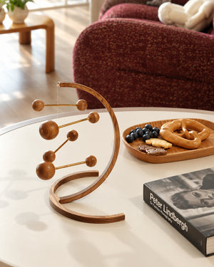 Wooden Kinetic Balance Table Ornament