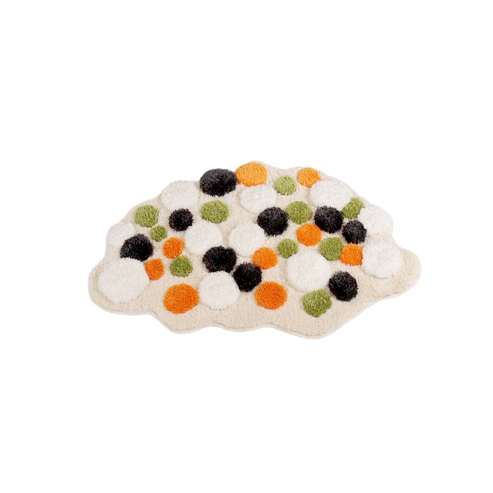 Colorful Moss Tufted Rug