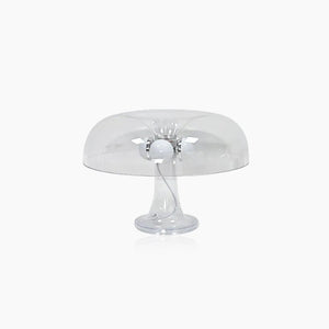 Bauhaus Transparent Wide Mushroom Table Lamp