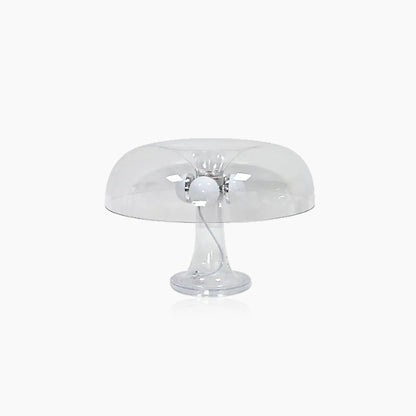 Transparent Wide Mushroom Table Lamp