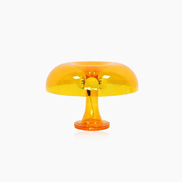 Bauhaus Transparent Wide Mushroom Table Lamp
