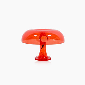 Bauhaus Transparent Wide Mushroom Table Lamp
