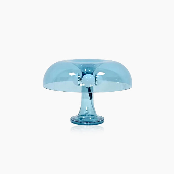 Bauhaus Transparent Wide Mushroom Table Lamp