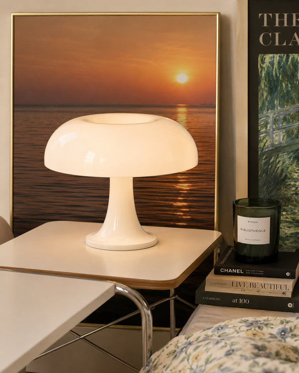 Bauhaus Wide Mushroom Table Lamp