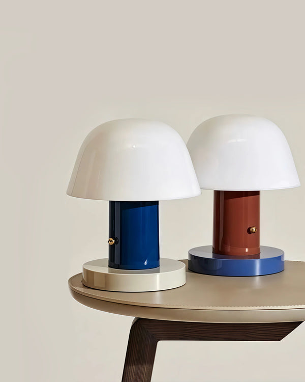 Haus Theory Cordless Mushroom Table Lamp