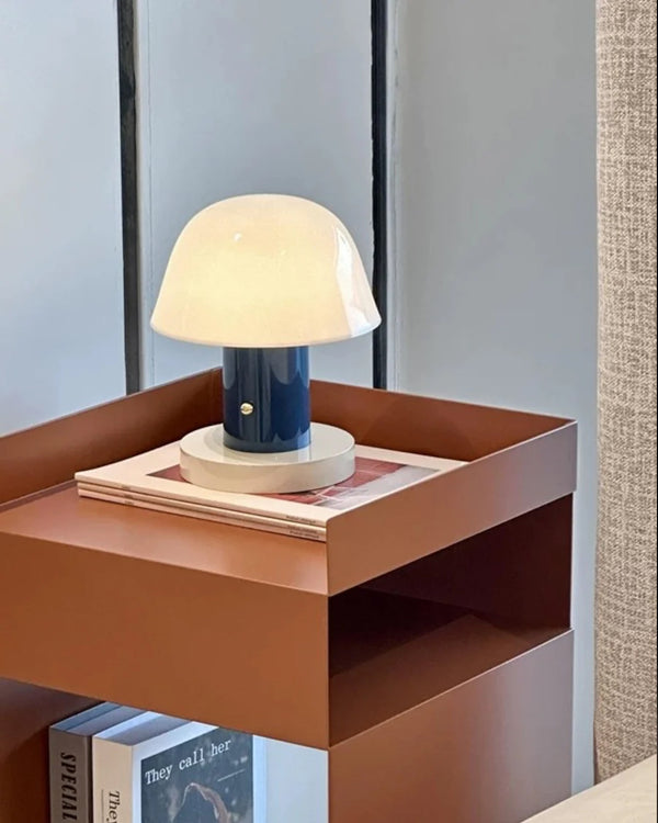 Haus Theory Cordless Mushroom Table Lamp