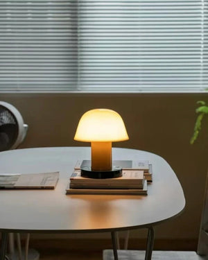 Haus Theory Cordless Mushroom Table Lamp