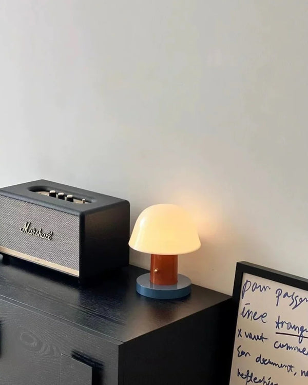 Haus Theory Cordless Mushroom Table Lamp