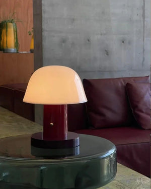 Haus Theory Cordless Mushroom Table Lamp