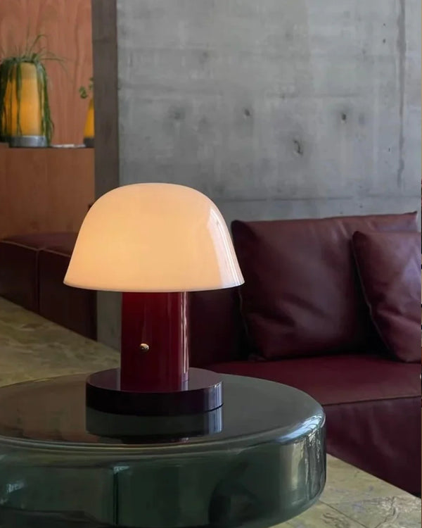 Haus Theory Cordless Mushroom Table Lamp