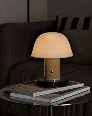 Haus Theory Cordless Mushroom Table Lamp