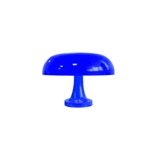 Bauhaus Wide Blue Yellow Green Mushroom Table Lamp