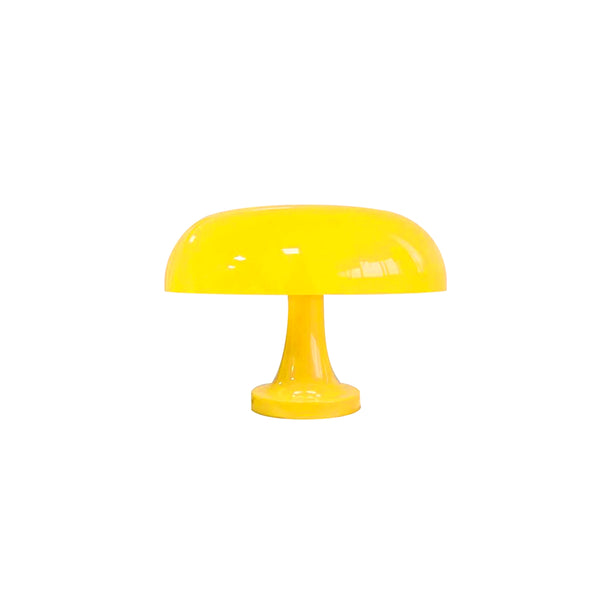 Bauhaus Wide Blue Yellow Green Mushroom Table Lamp