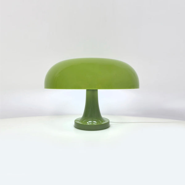 Bauhaus Wide Blue Yellow Green Mushroom Table Lamp