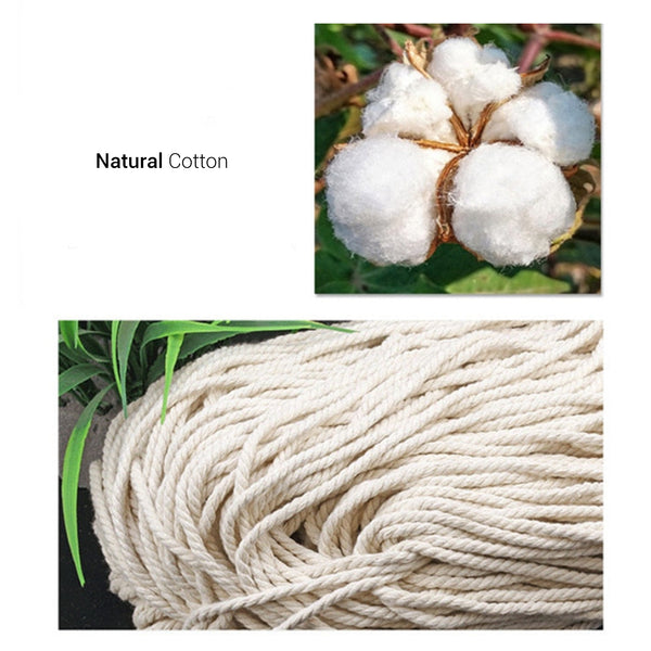 Hand-Woven Color Macrame Tapestry