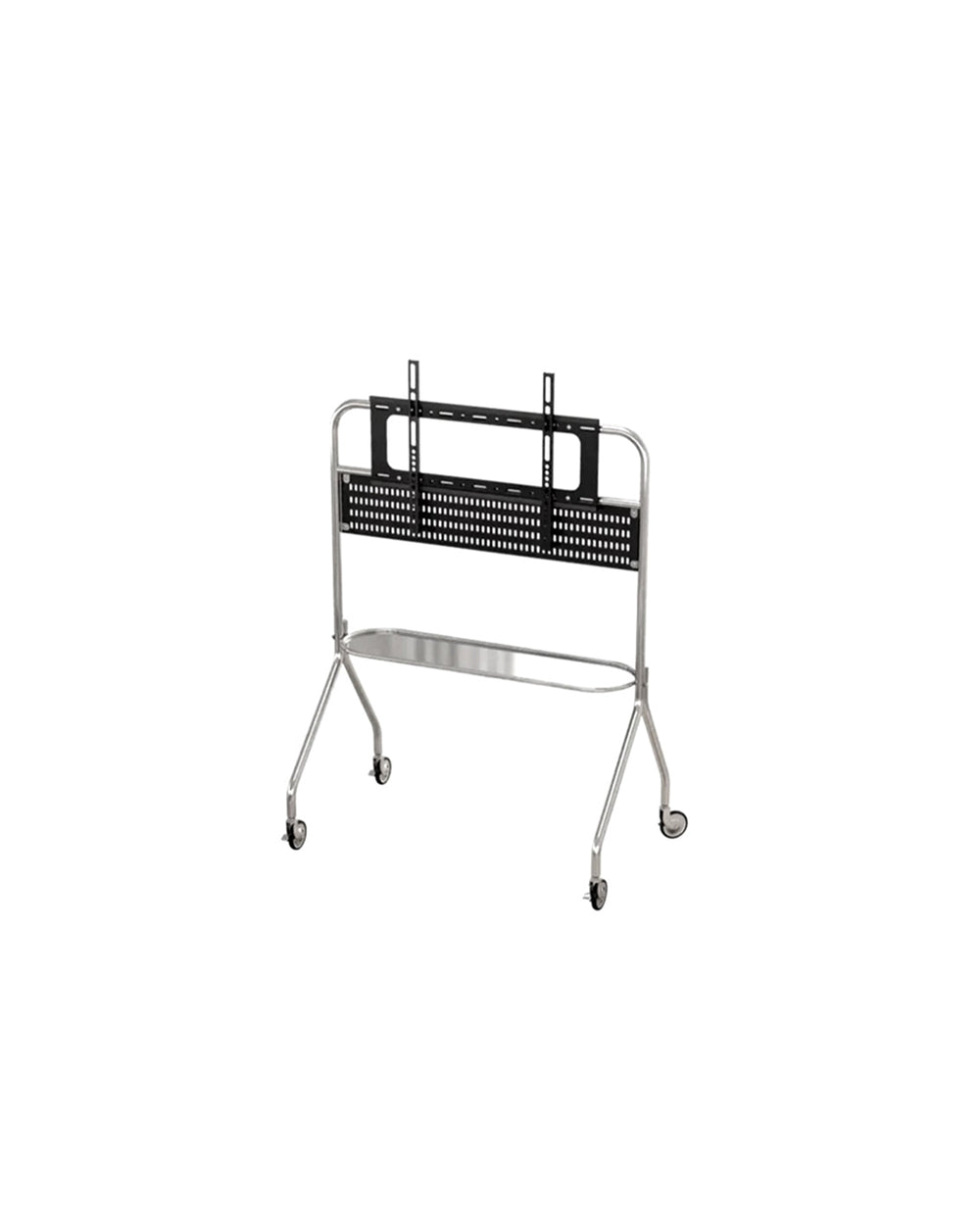 Studio Lima Stainless Steel Shelving TV Stand