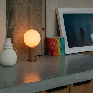 Tala Knuckle Table Lamp + Sphere IV