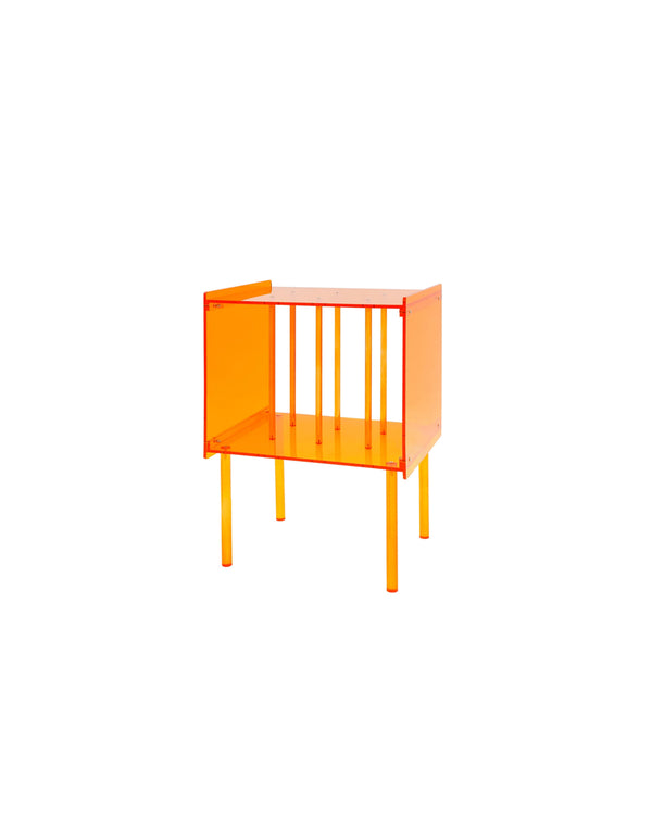 de homê Acrylic Vinyl Record Storage Side Table