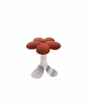 Flower Bouclé Accent Stool