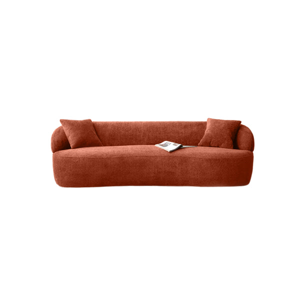 Melloa Lounge 3-Seat Sofa with 2 Pillows