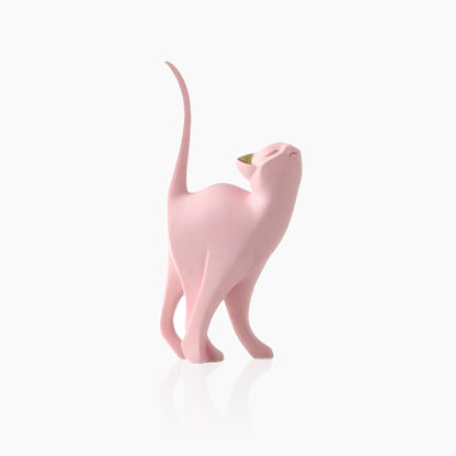 Pink Cat Sculpture