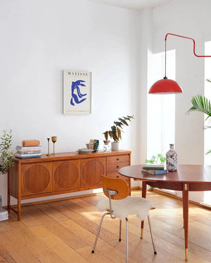 Industrial Pivot Swing Arm Wall Lamp