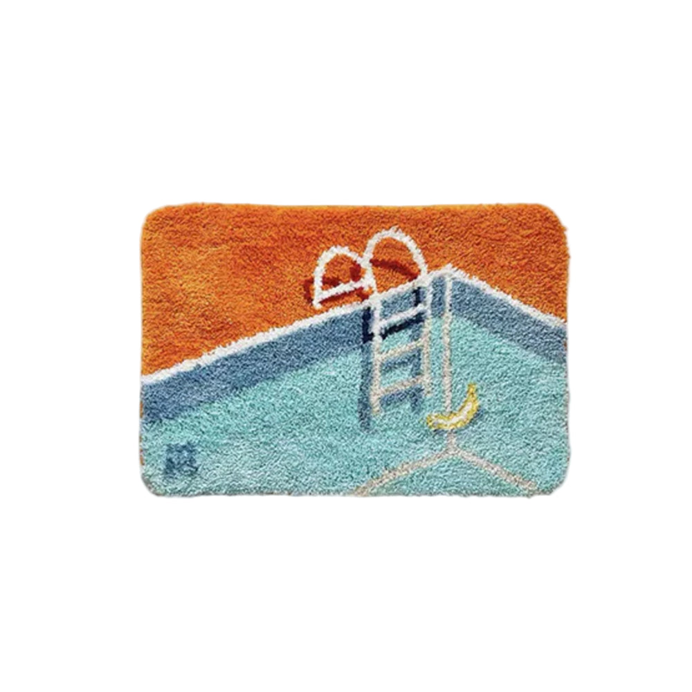 MokoMoko Swimming Pool Hand-Crafted Bath Mat