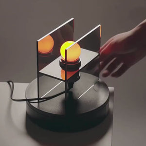 de homê Black Acrylic Table Lamp