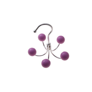 Rotating 5 Color Wooden Ball Hooks Hanger