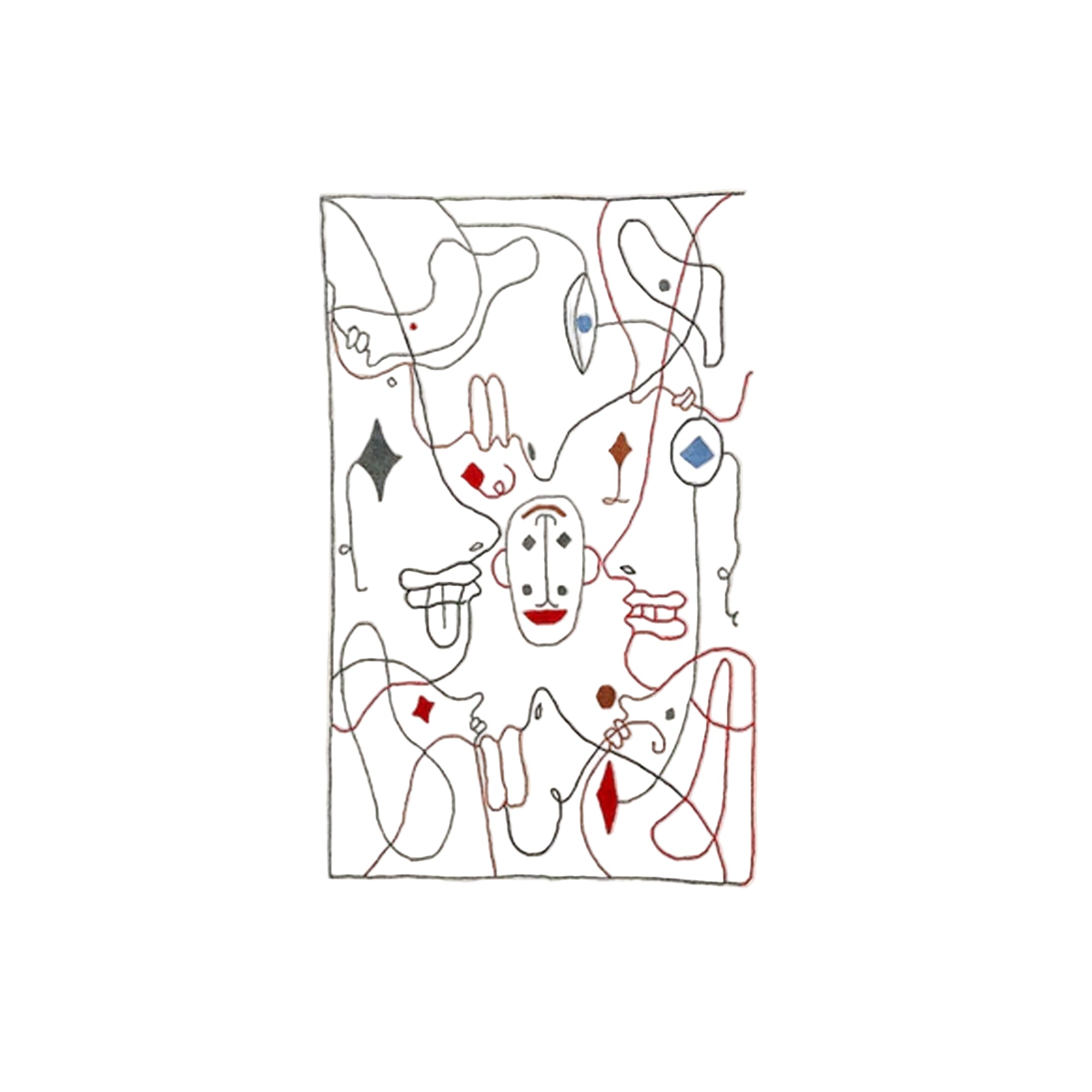 Modern French Abstract Colorful Graffiti Rugs – OnShelf