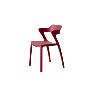 Mingdian One-Piece Recycled PP Dining Chair