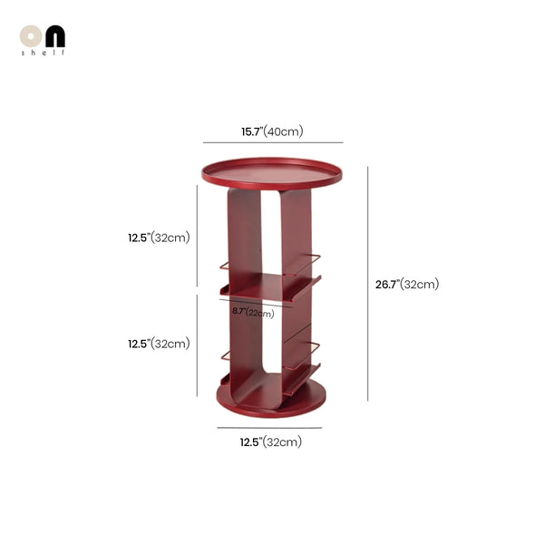 Modü Metal Round Magazine Rack