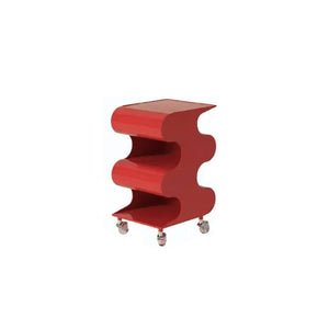 Modü Wavy Side Table Sculptural Storage Table