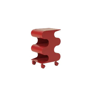 Modü Wavy Side Table Sculptural Storage Table