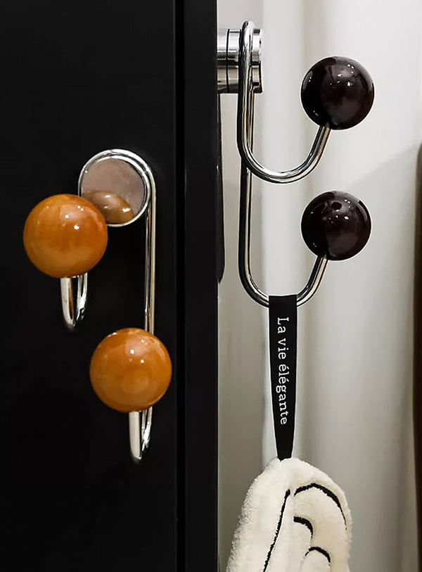 Retro Ball Stainless Steel Magnetic Hook