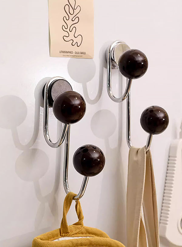 Retro Ball Stainless Steel Magnetic Hook