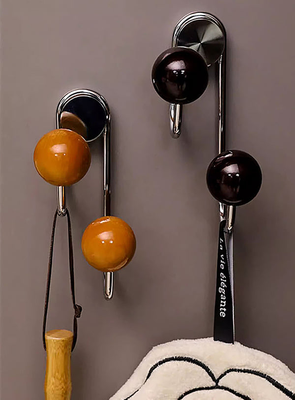 Retro Ball Stainless Steel Magnetic Hook