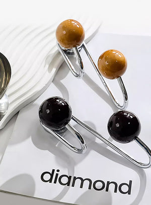 Retro Ball Stainless Steel Magnetic Hook