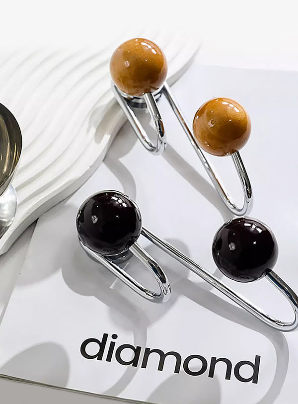Retro Ball Stainless Steel Magnetic Hook