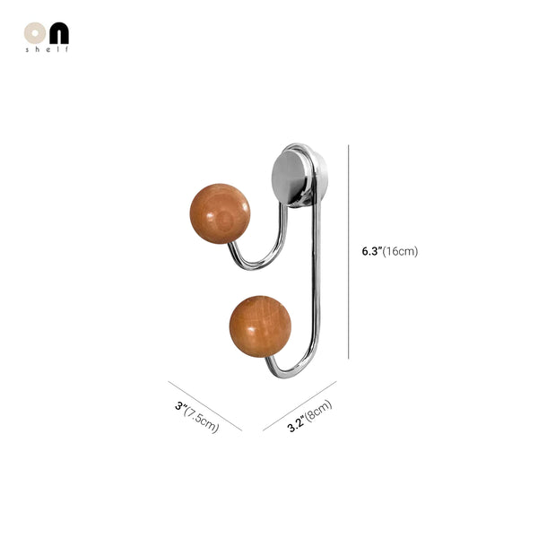 Retro Ball Stainless Steel Magnetic Hook