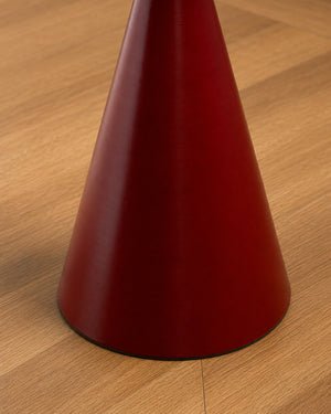 Cone Base Metal Side Table