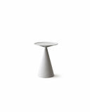 Cone Base Metal Side Table