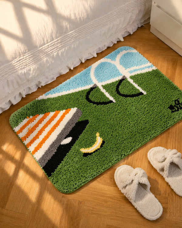 MokoMoko Swimming Pool Hand-Crafted Bath Mat