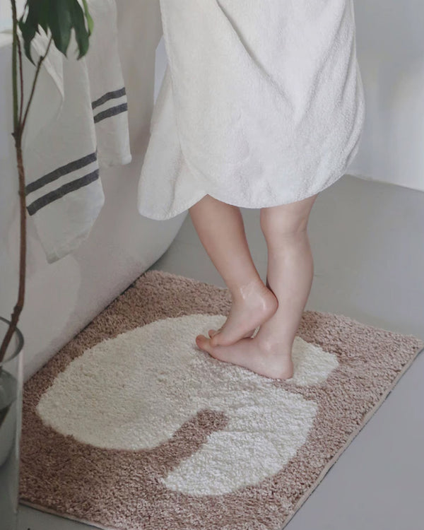 Elephant  Silhouette Tufted Kids Rug