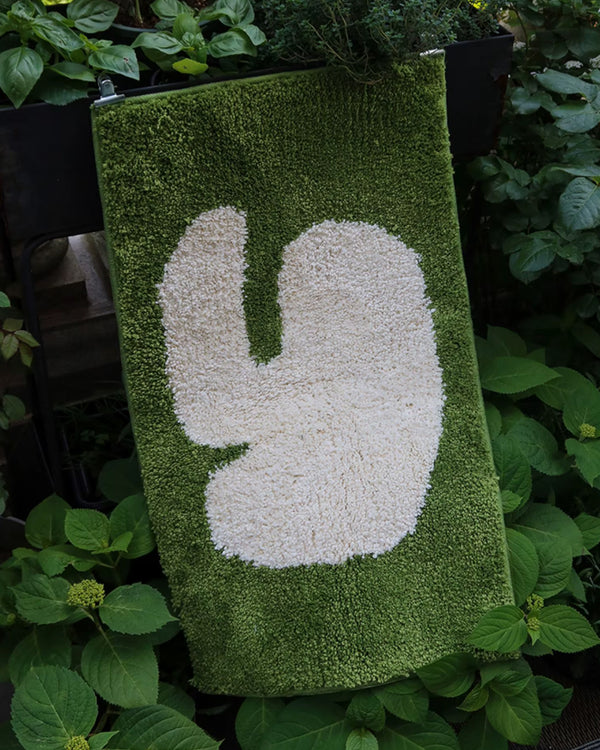 Elephant  Silhouette Tufted Kids Rug