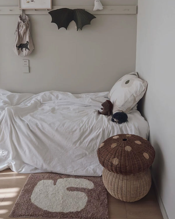 Elephant  Silhouette Tufted Kids Rug