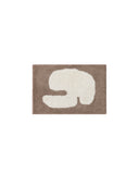 Elephant  Silhouette Tufted Kids Rug