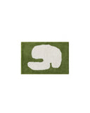 Elephant  Silhouette Tufted Kids Rug
