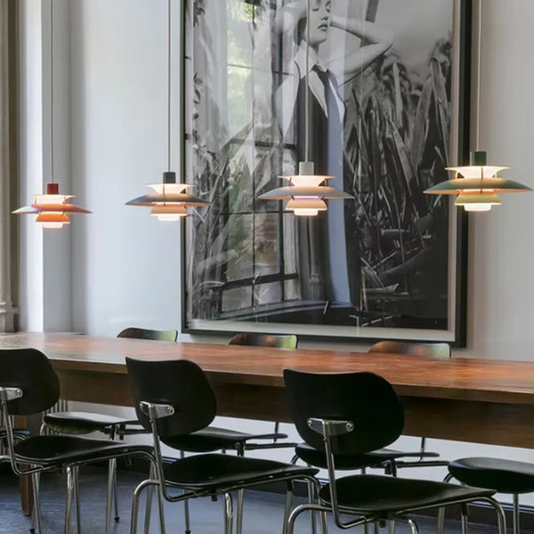 Danish Design Color Umbrella Ceiling Fixture